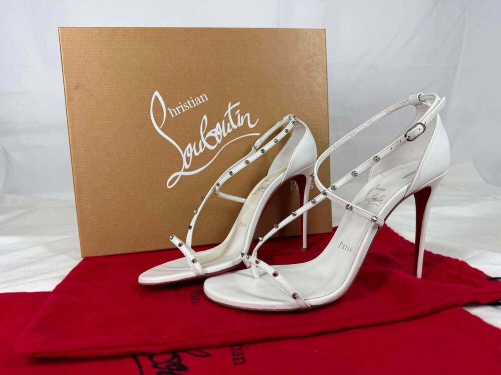 Christian Louboutin Riojana Strappy Spiked Sandals U.S SIZE 9 SPB-SH 369002